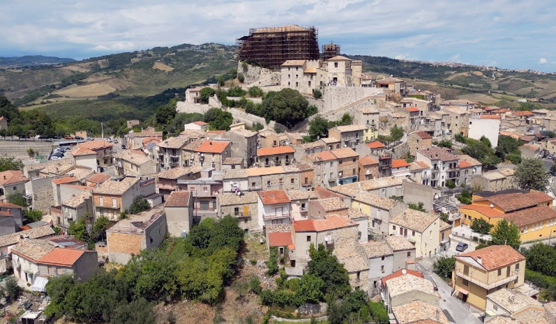 Castle of Carpineto Sinello, Italy